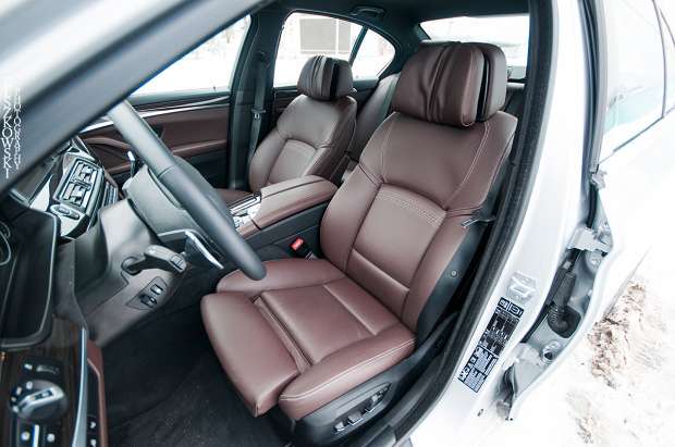 BMW 5-series seats
