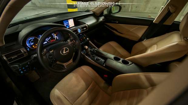 New Lexus IS interior