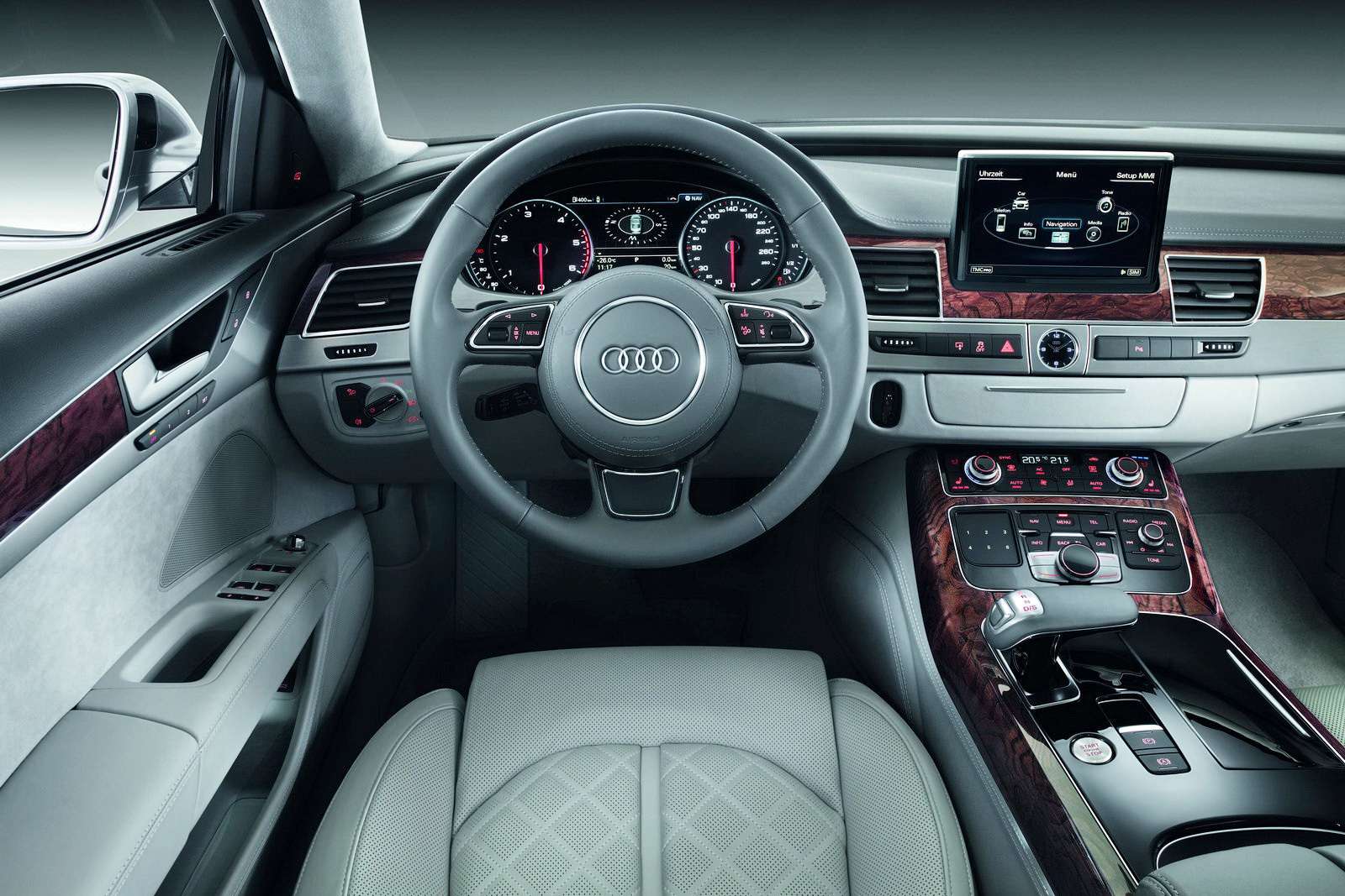Audi A8 2010 oficjalnie zdjecia 2009
