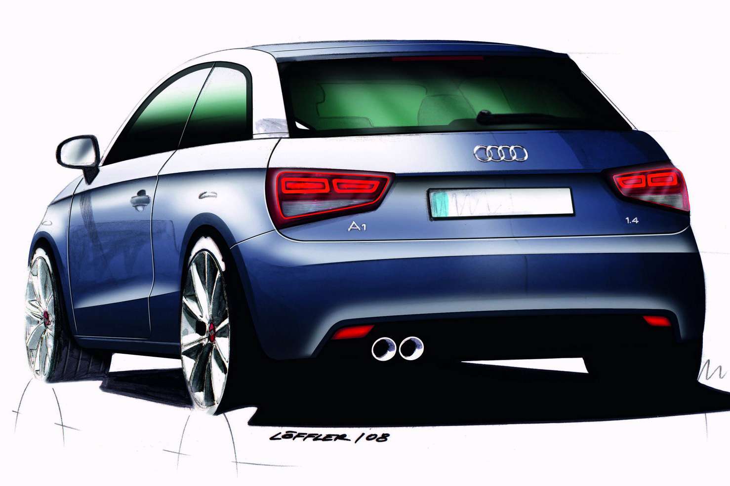 Audi A1 oficjalnie fot 2010