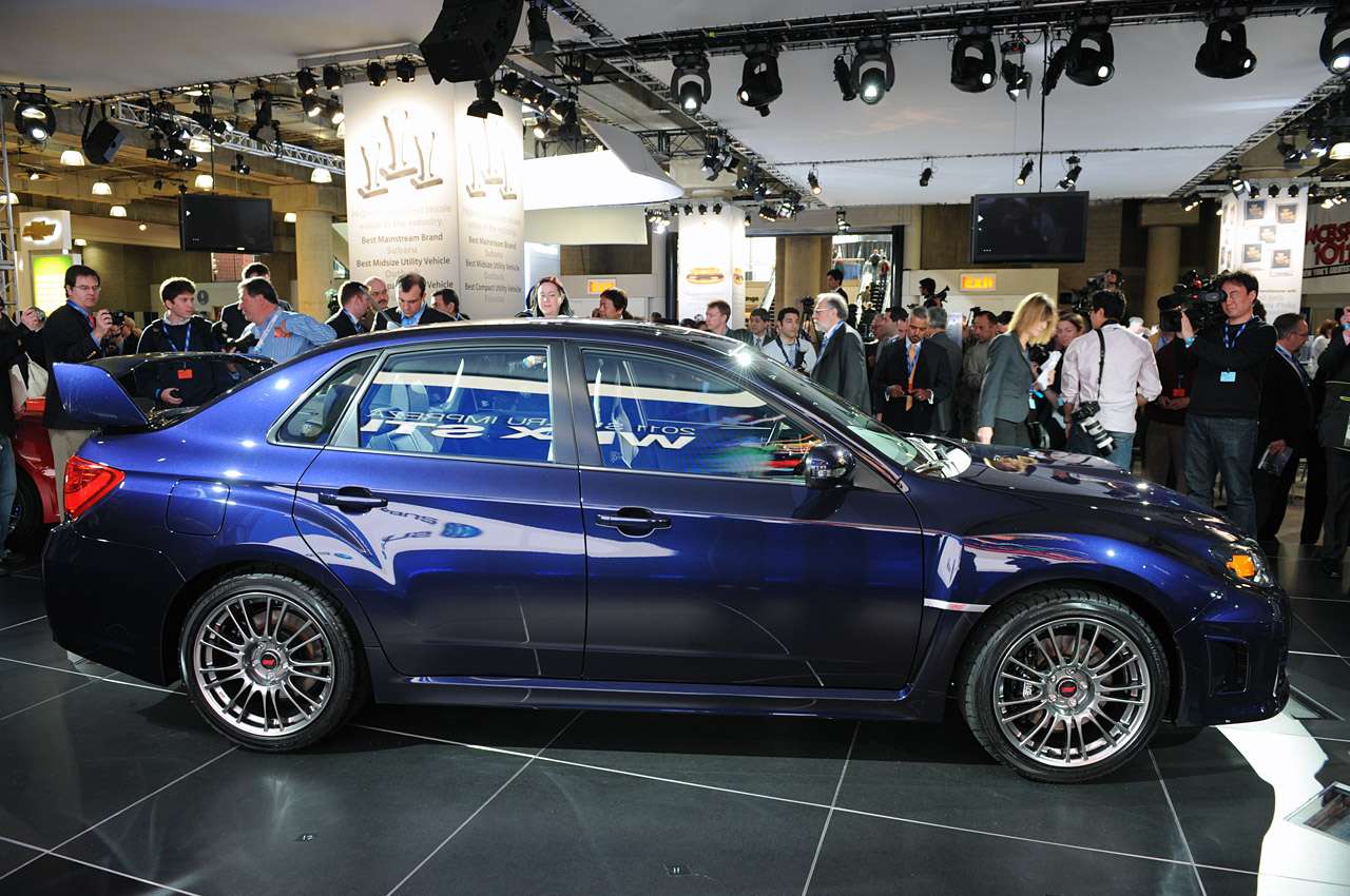 Subaru Impreza WRX STI Sedan NY 2010 press