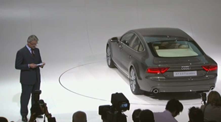 Audi A7 Sportback oficjalnie lipiec 2010