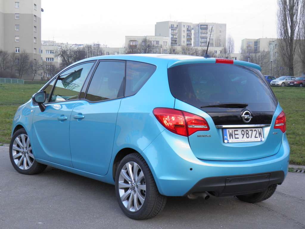 Opel Meriva nasz test listopad 2010