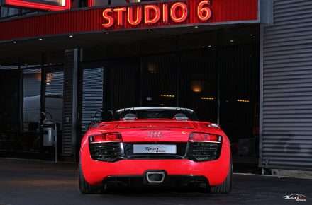 Audi R8 V10 Spyder Według Sport Wheels Fot Motofilm Pl