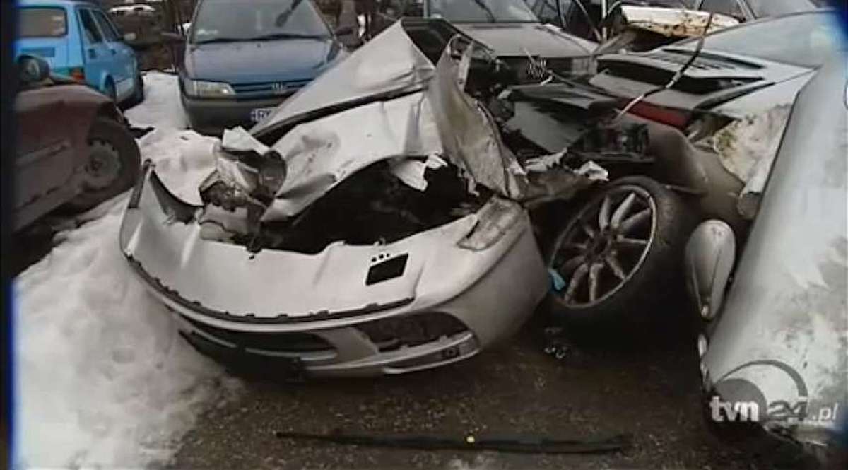 Wypadek Porsche 911 w Krakowie (2011)