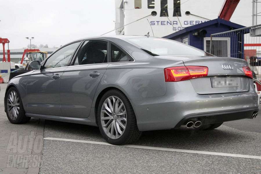 Audi S6 prawie szpiegowskie Kwiecien 2011