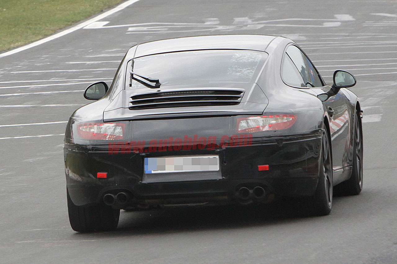 Porsche 911 kers fot szpieg maj 2011