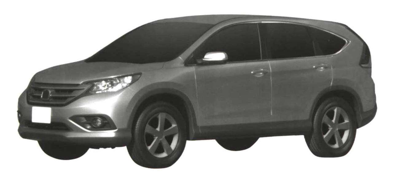 Honda CRV leaked photos ab wrzesien 2011