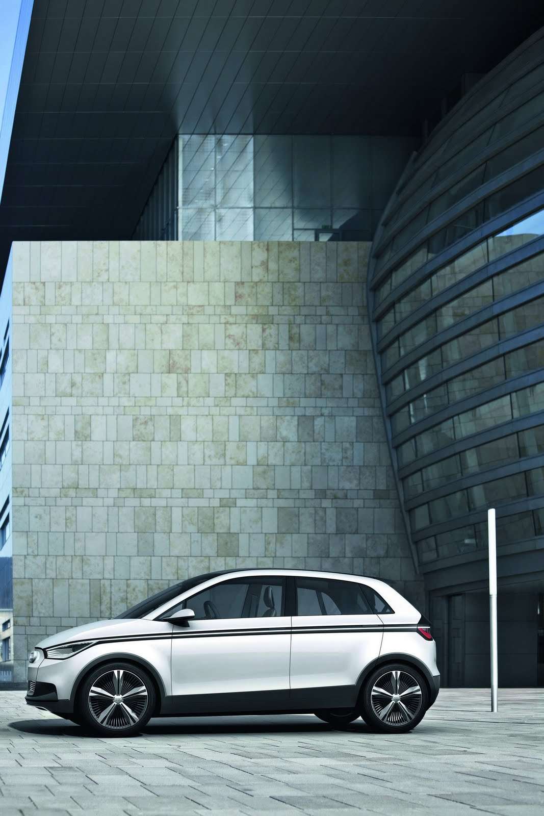 Audi A2 Concept first photo wrzesien 2011