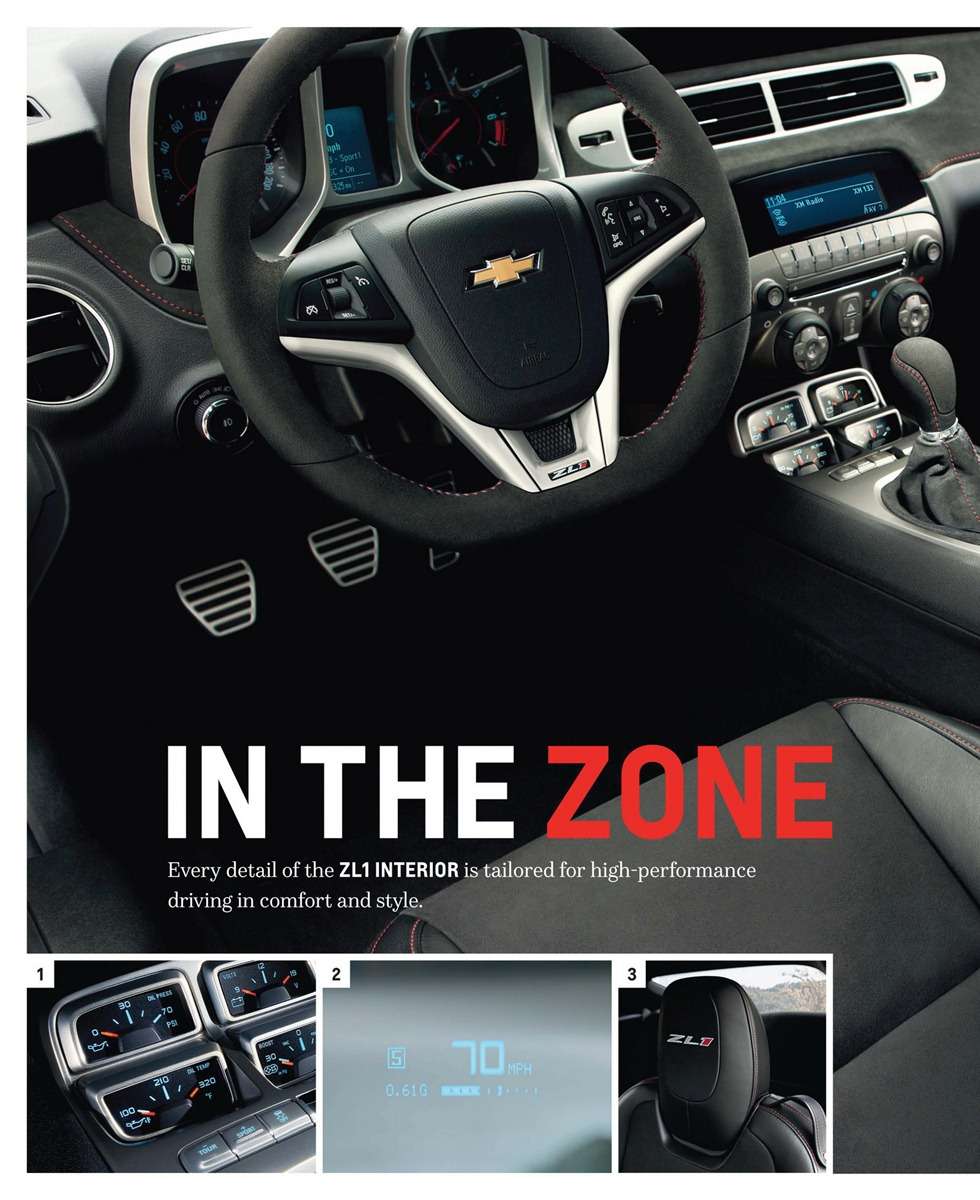 Chevrolet Camaro ZL1 w oficjalnej zapowiedzi fot styczen 2012