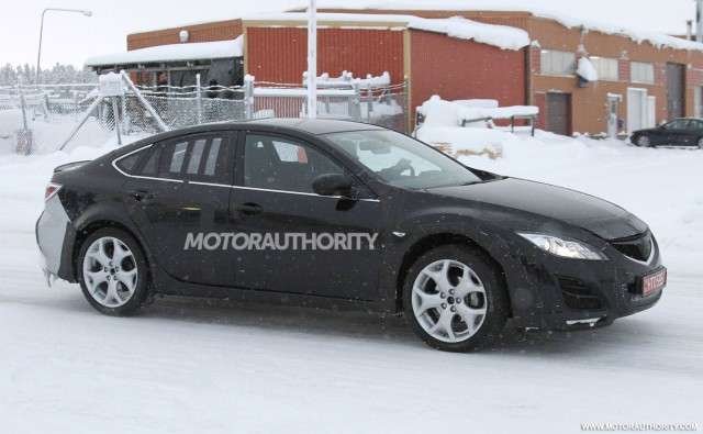 Mazda 6 fot szpieg fot styczen 2012