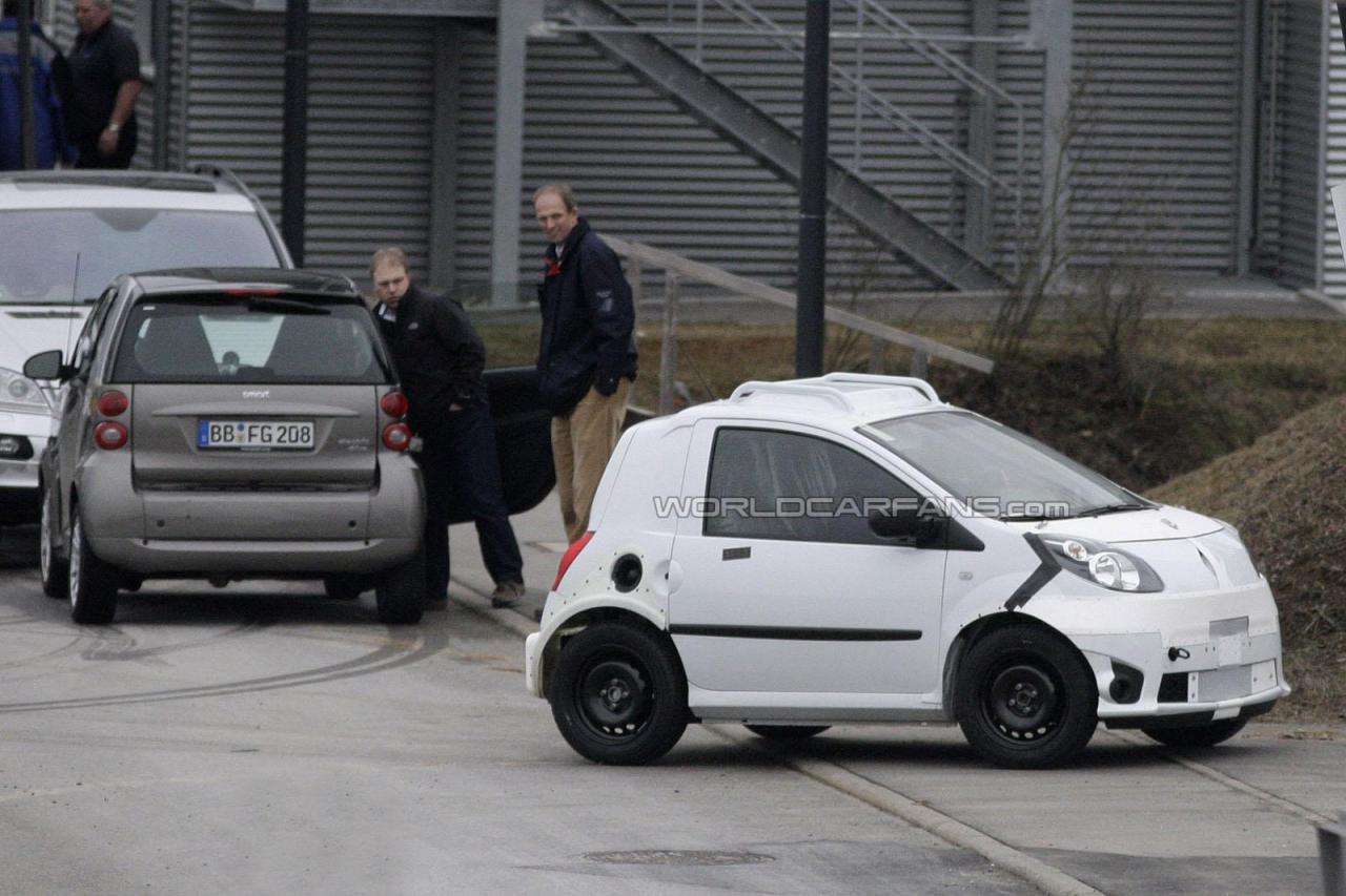 Nowa generacja Renault Twingo i Smarta ForTwo szpiegowskie