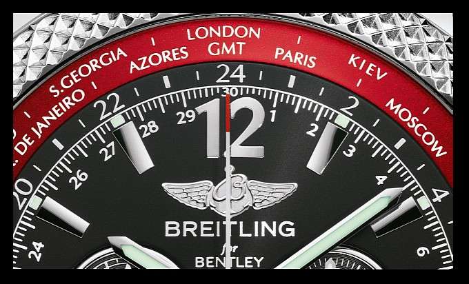 Bentley Continental GT V8 zegarek Breitling luty 2012