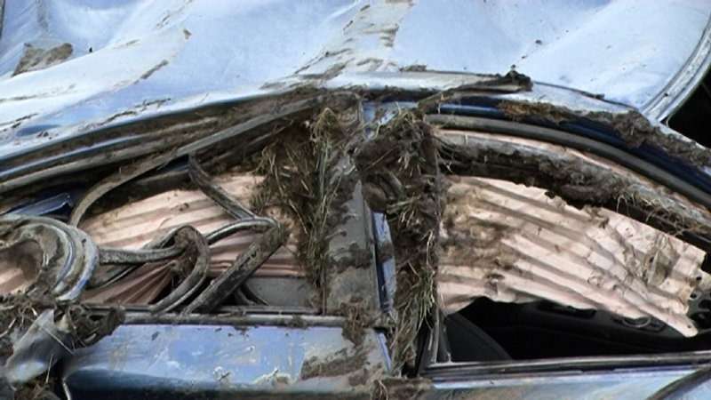BMW M5 F10 wypadek crash