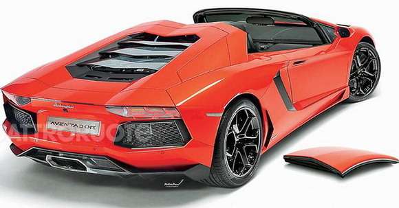 Lamborghini Aventador Roadster rendering