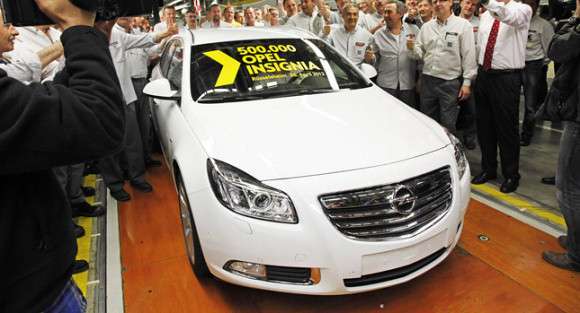 Opel Insignia 500.000 jubileusz