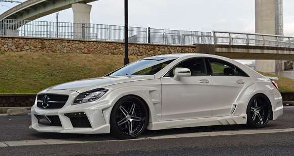 Mercedes-Benz CLS Vitt Performance tuning