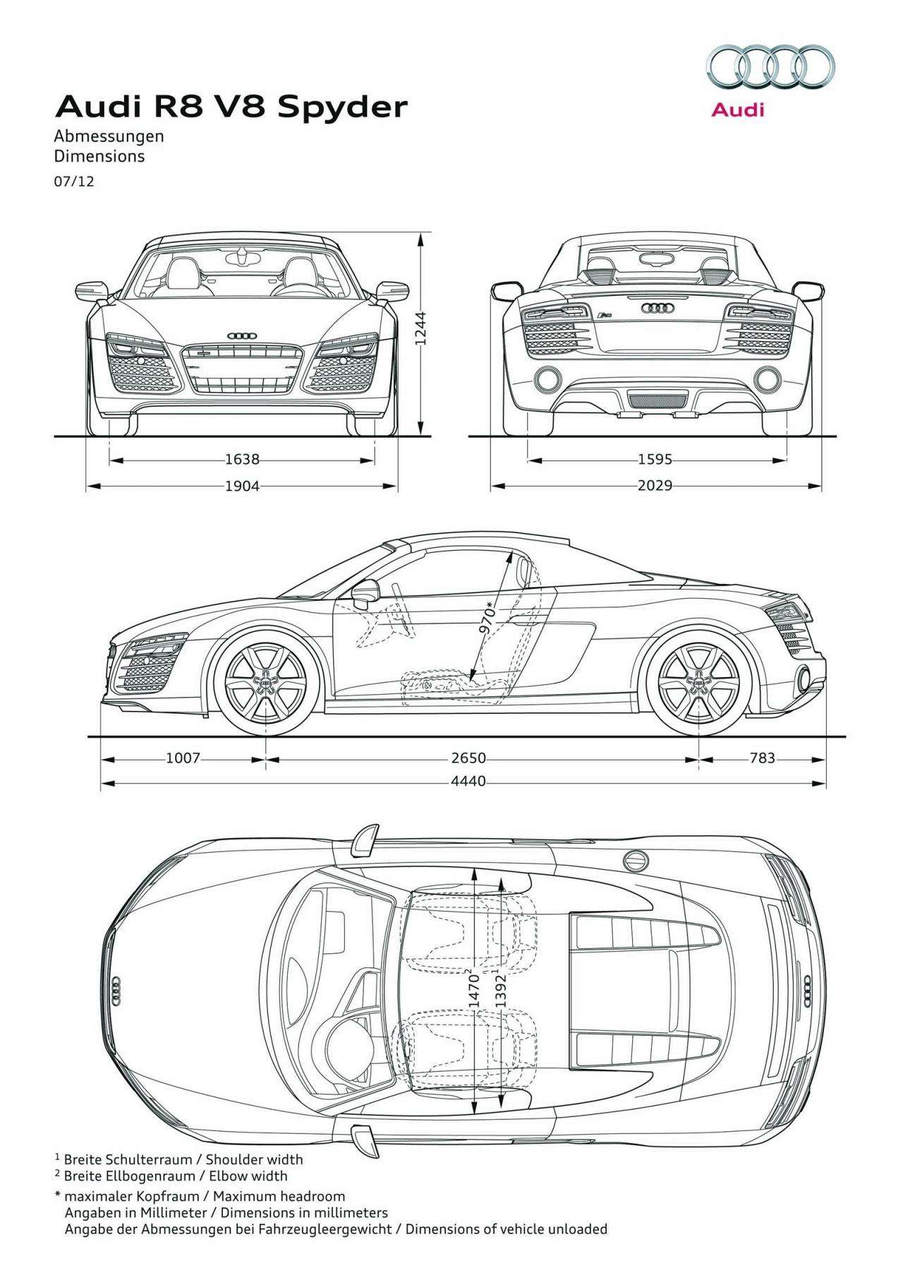 Audi R8 facelift 2012