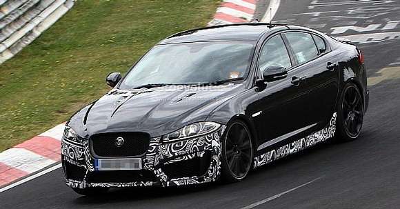 Jaguar XFR-S nowe zdjęcia szpiegowskie