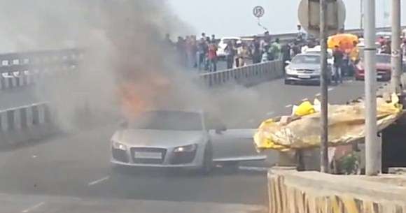 Audi R8 spalone