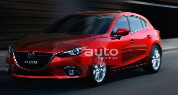 Mazda3 2014 wyciek