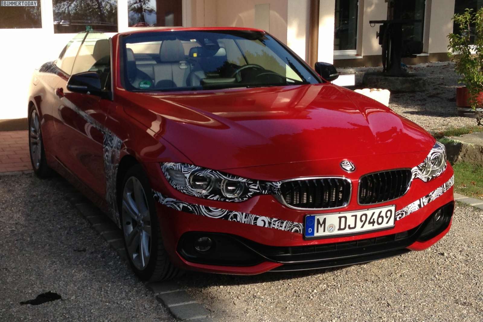 BMW serii 4 Cabrio spy photos