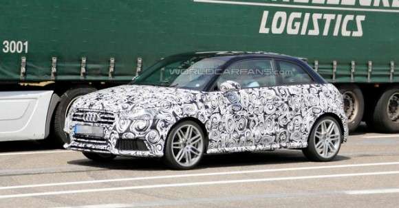 Audi S1 szpiegowskie