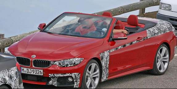 BMW serii 4 Cabrio szpiegowskie