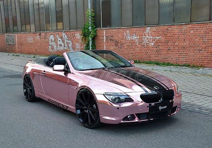 BMW serii 6 tuning róż