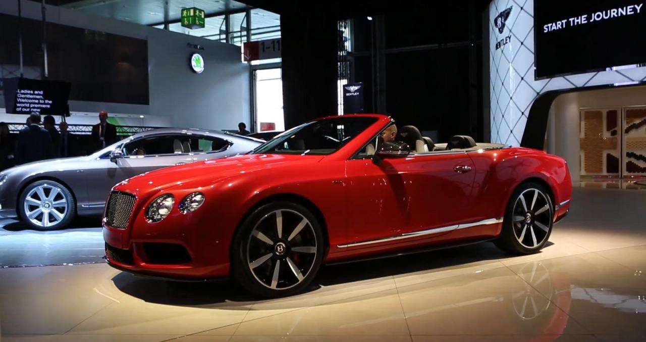 Bentley Continental GT V8 S Coupe & Convertible [Frankfurt