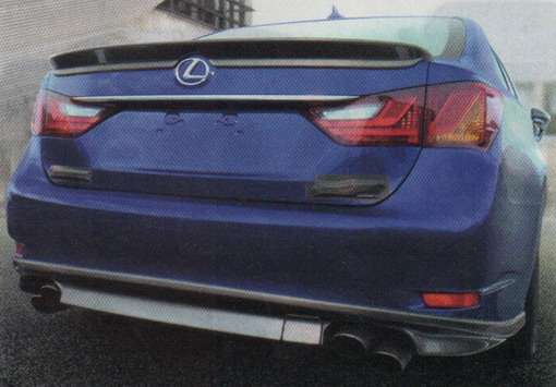 Lexus GS F rendering