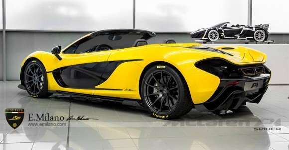 McLaren P1 Spider wizja