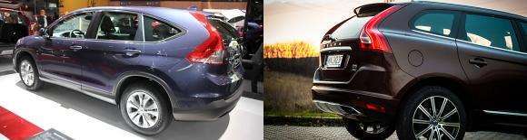 Honda CR-V i Volvo XC60
