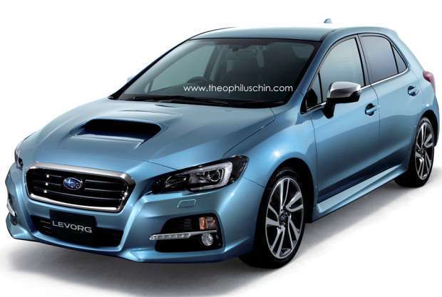 Subaru Levorg rendering