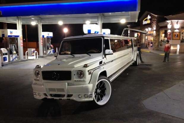 Mercedes G55 AMG limo
