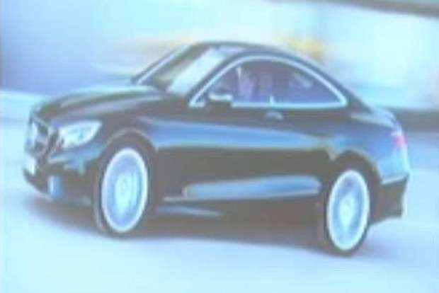 Mercedes klasy S Coupe teaser