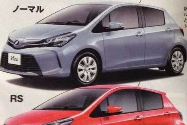 Oto nowa Toyota Yaris Facelift [przeciek] | motofilm.pl