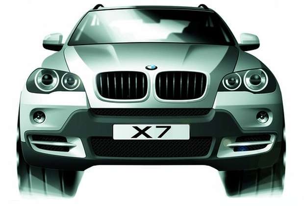 BMW X7 rendering