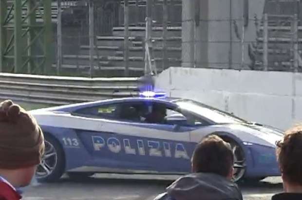 Lamborghini Gallardo police