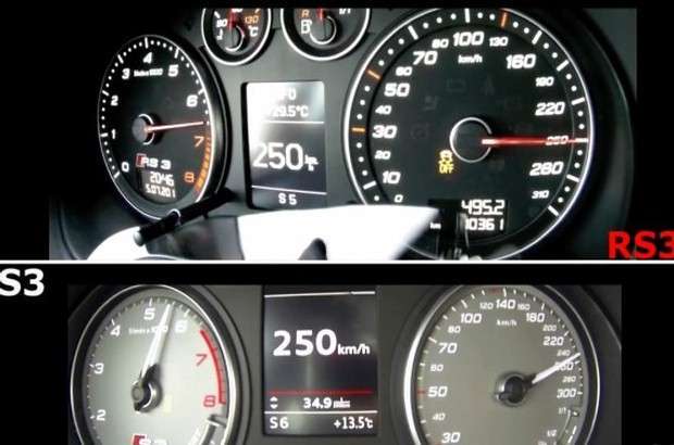 Audi S3 vs RS3