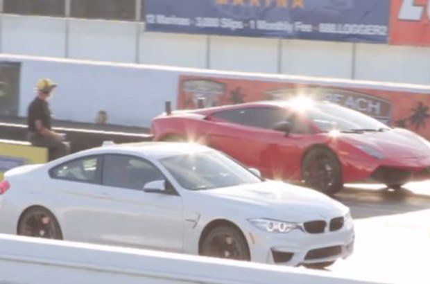 BMW M4 vs Gallardo