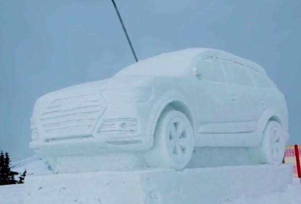 Audi Q7 Snow