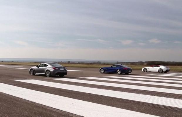AMG GT S vs. V8 Vantage vs. Lexus RC F