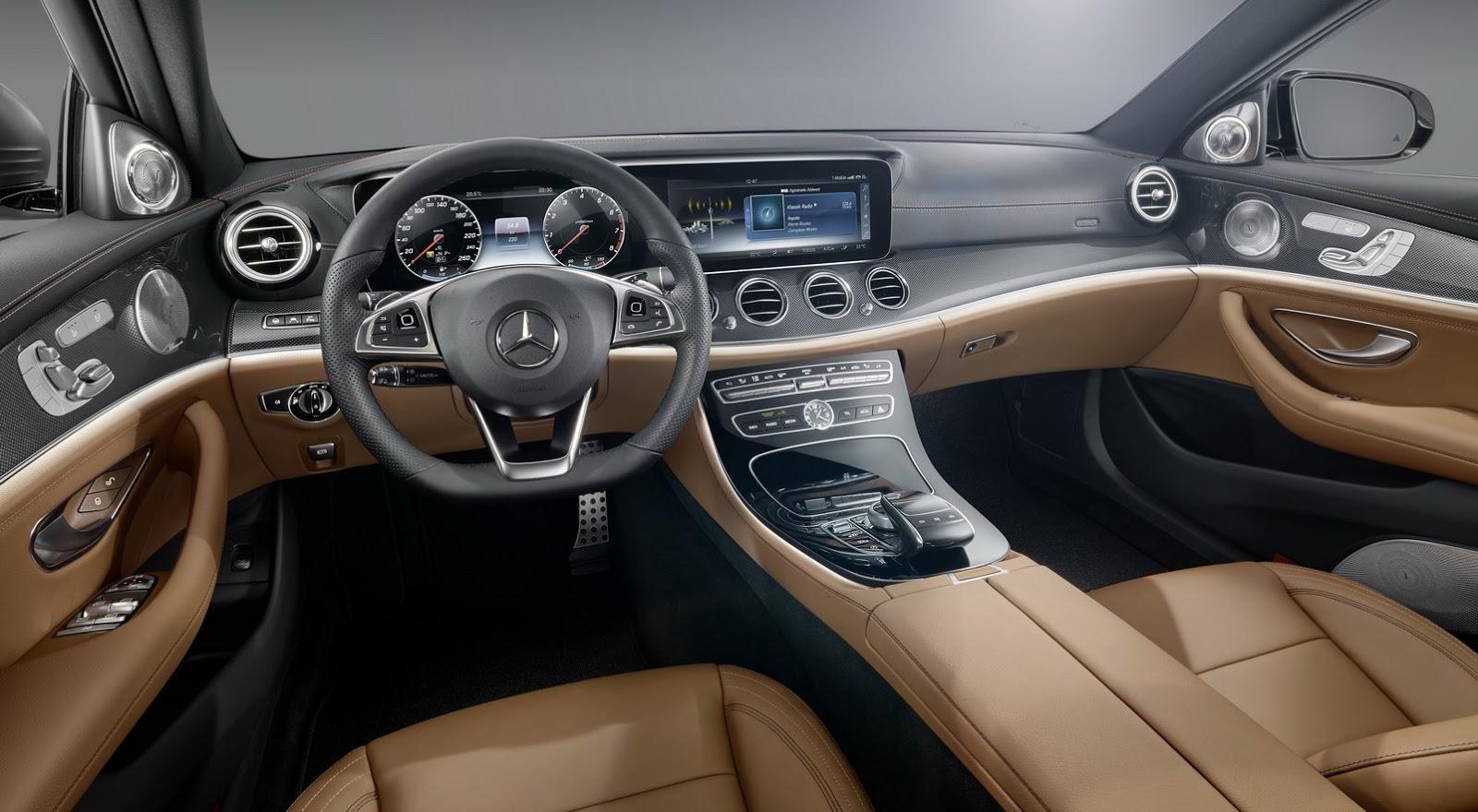 Mercedes-Benz E-Klasa wnętrze