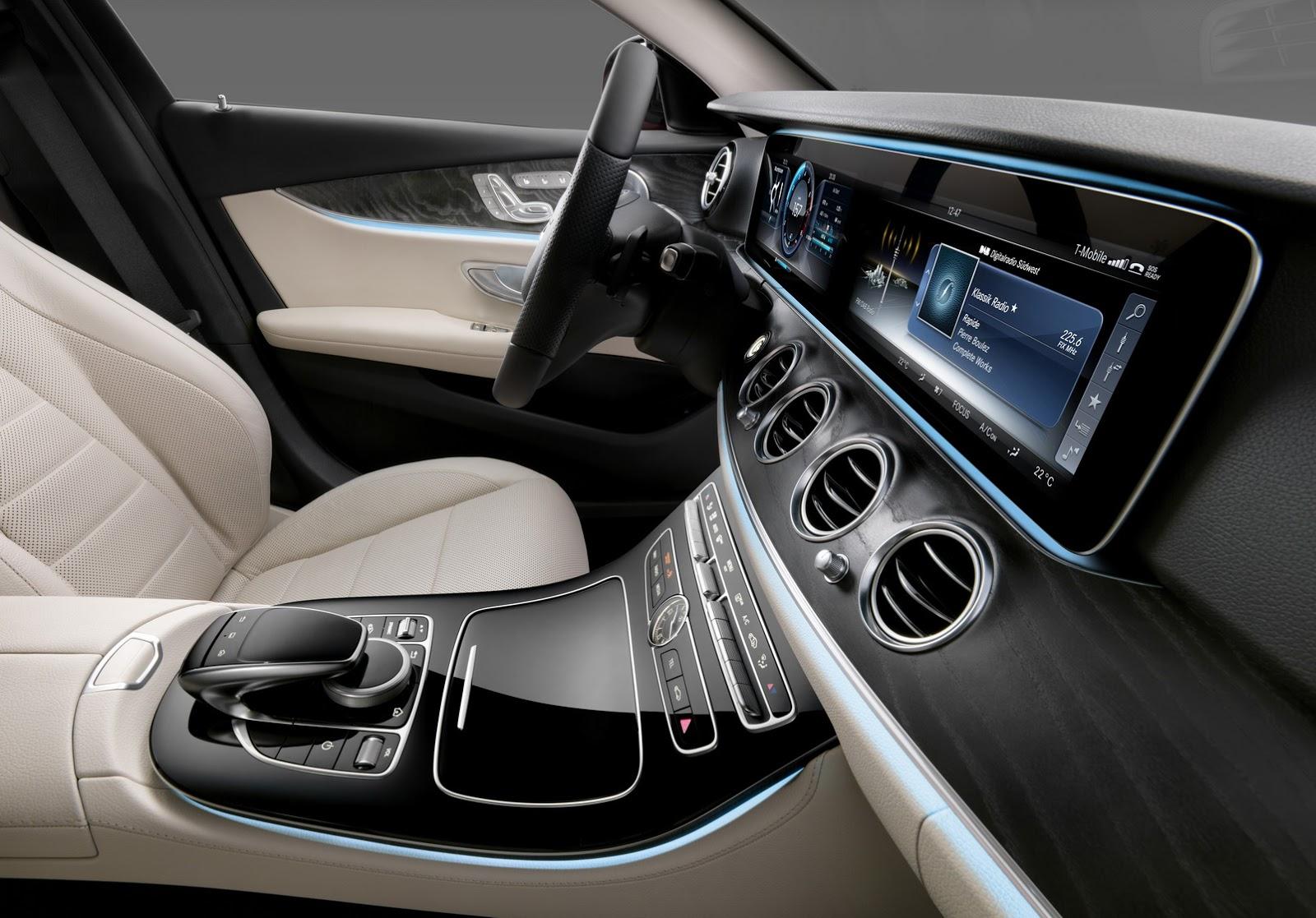 Mercedes-Benz E-Klasa wnętrze