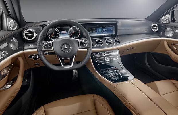 Mercedes-Benz Klasa E wnętrze