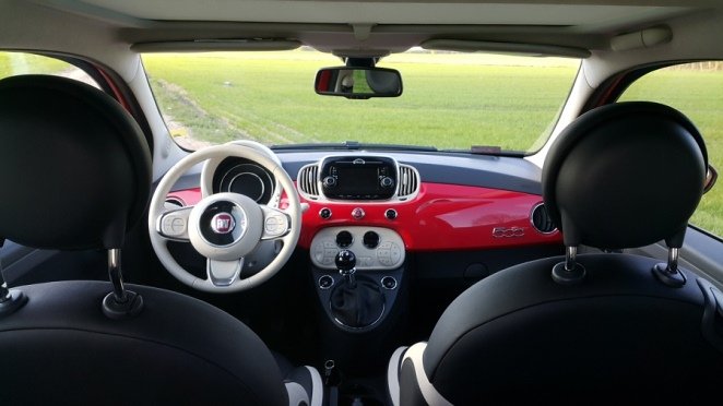 Interior Fiat 500