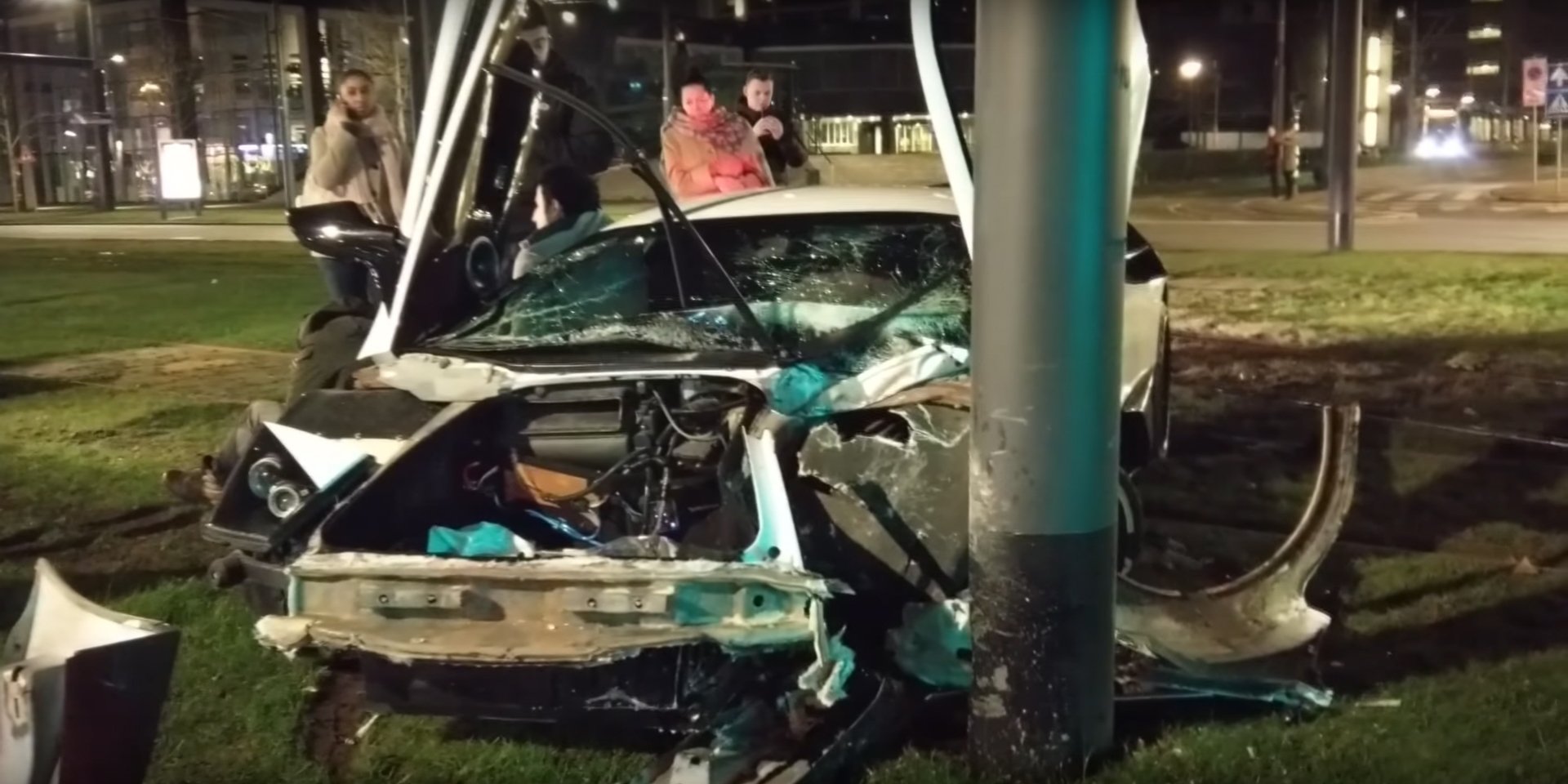Jon Olsson Lamborghini Murcielago Crash