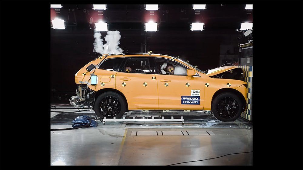 Volvo XC60 testy zderzeniowe
