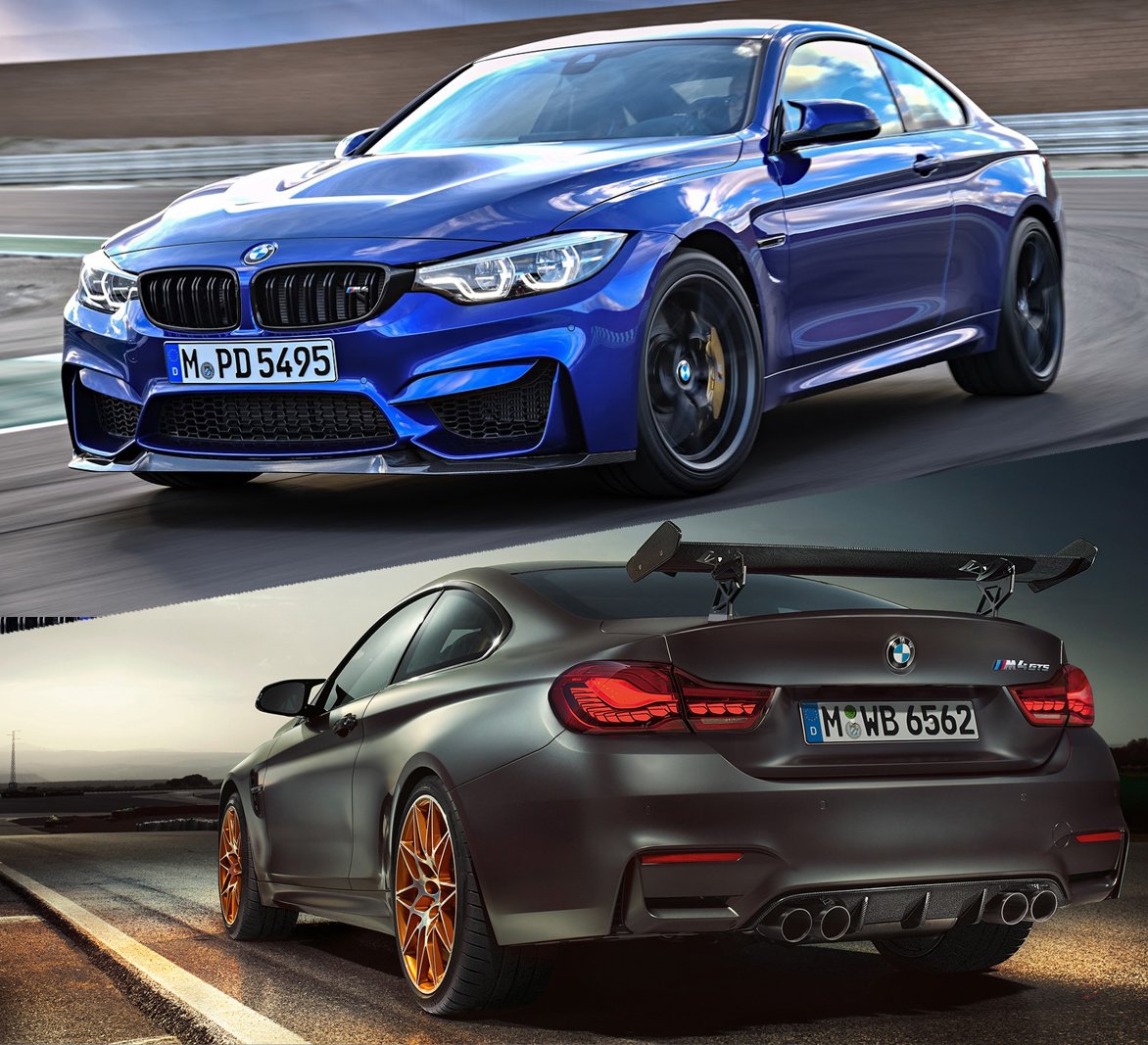 BMW M4 CS vs GTS